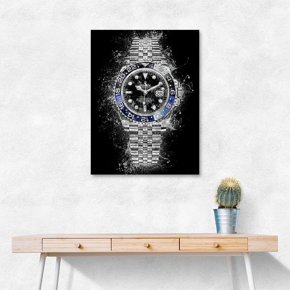 Rolex Batman Black Abstract