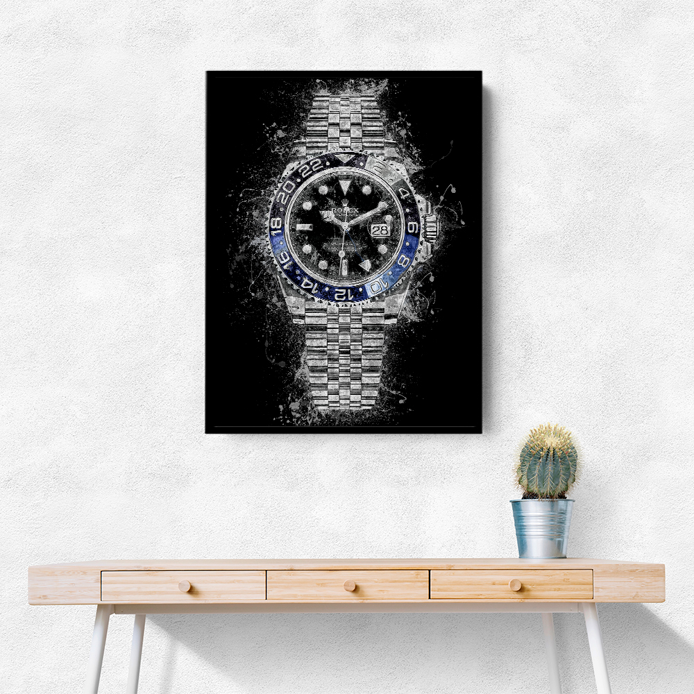 Rolex Batman Black Abstract