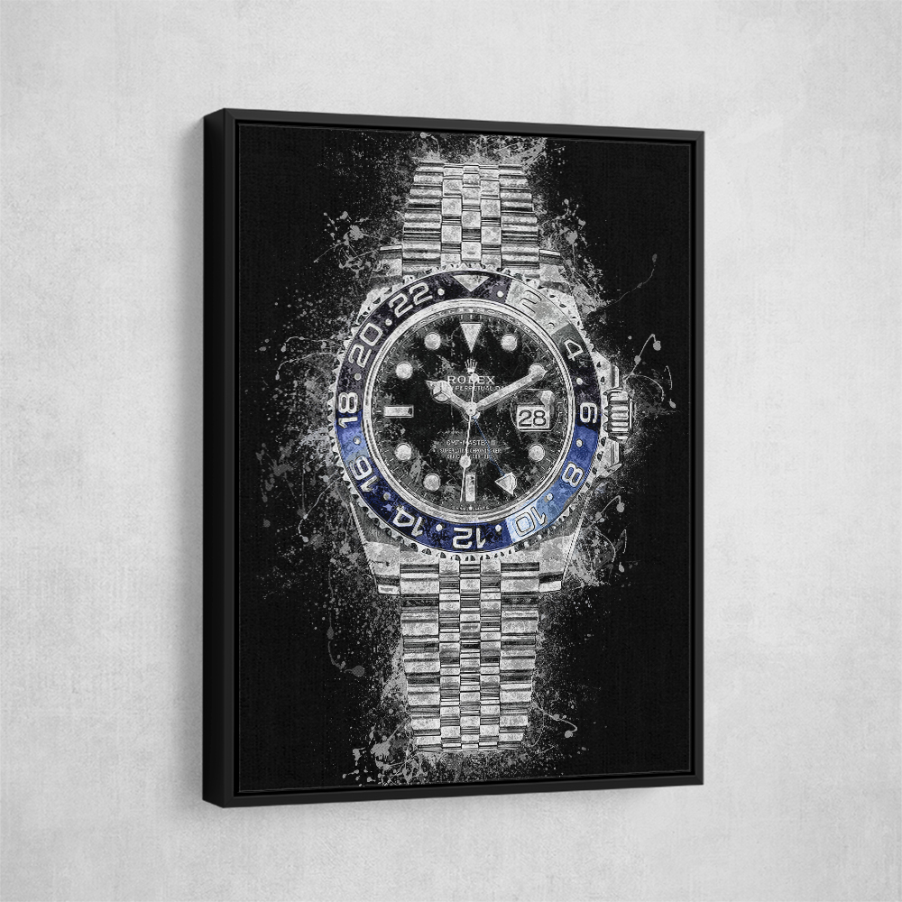 Rolex Batman Black Abstract