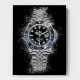 Rolex Batman Black Abstract