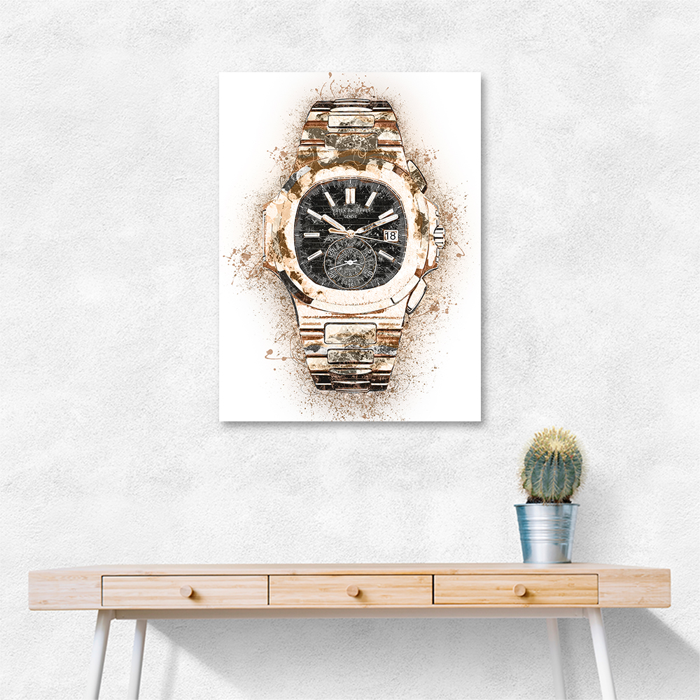 Patek Nautilus 5980 Gold Abstract