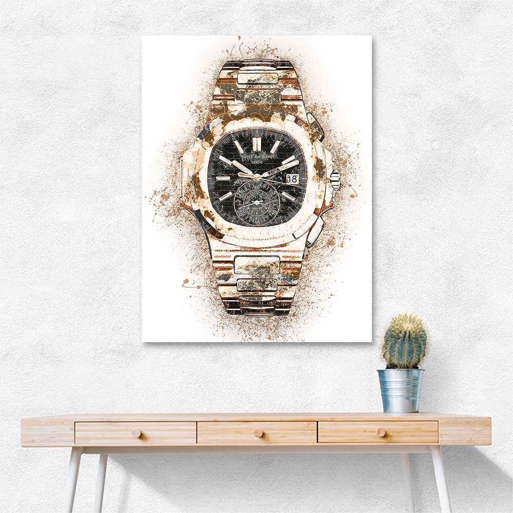 Patek Nautilus 5980 Gold Abstract