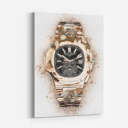 Patek Nautilus 5980 Gold Abstract