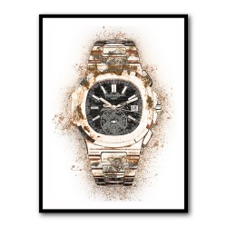 Patek Nautilus 5980 Gold Abstract