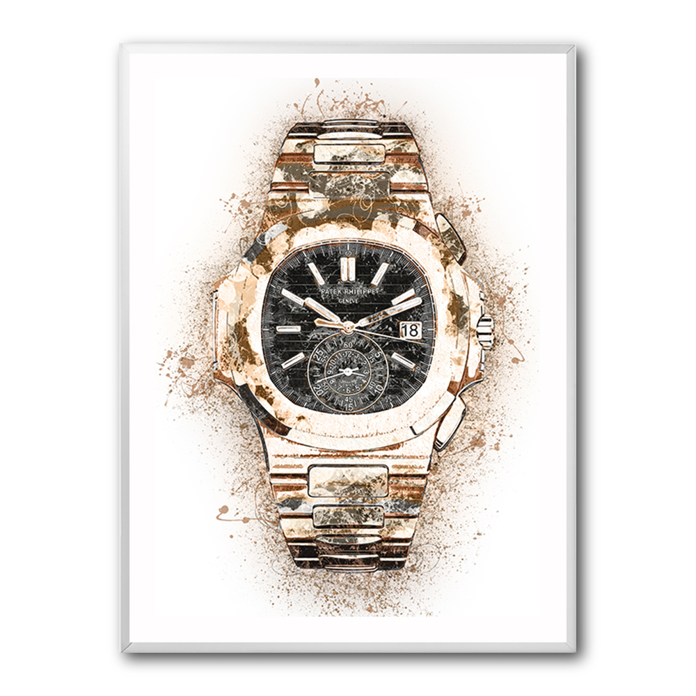 Patek Nautilus 5980 Gold Abstract