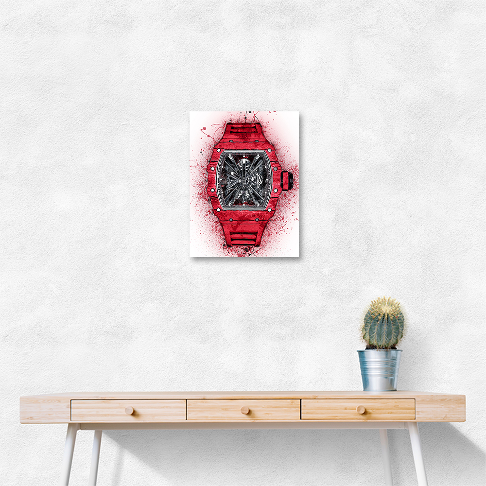 RM 12-01 Red Abstract