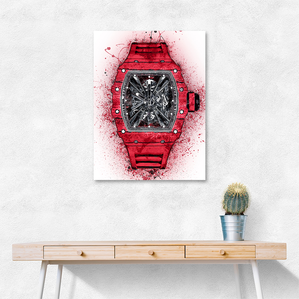 RM 12-01 Red Abstract