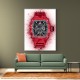 RM 12-01 Red Abstract