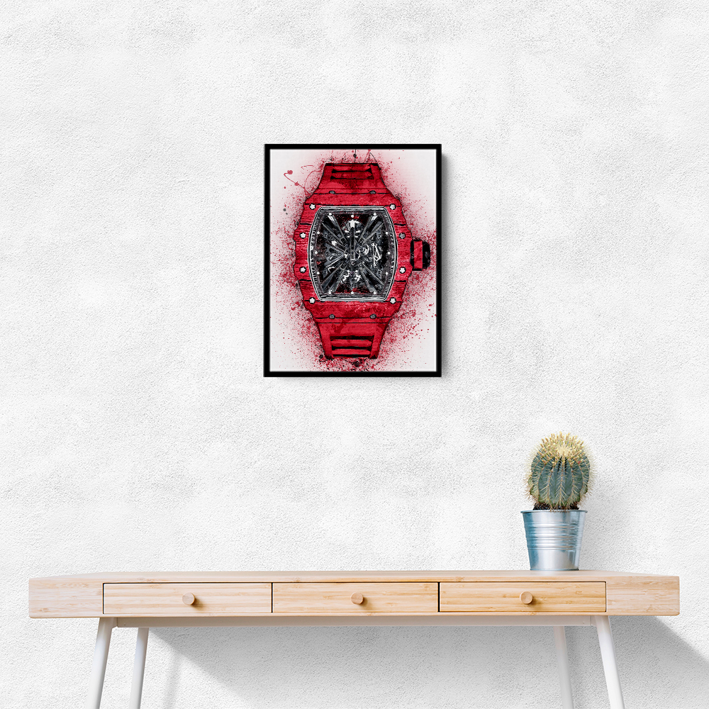 RM 12-01 Red Abstract