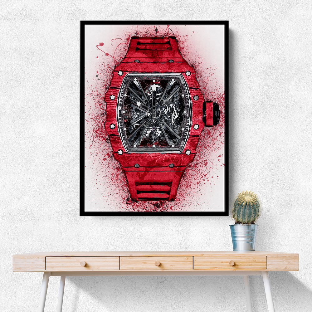 RM 12-01 Red Abstract