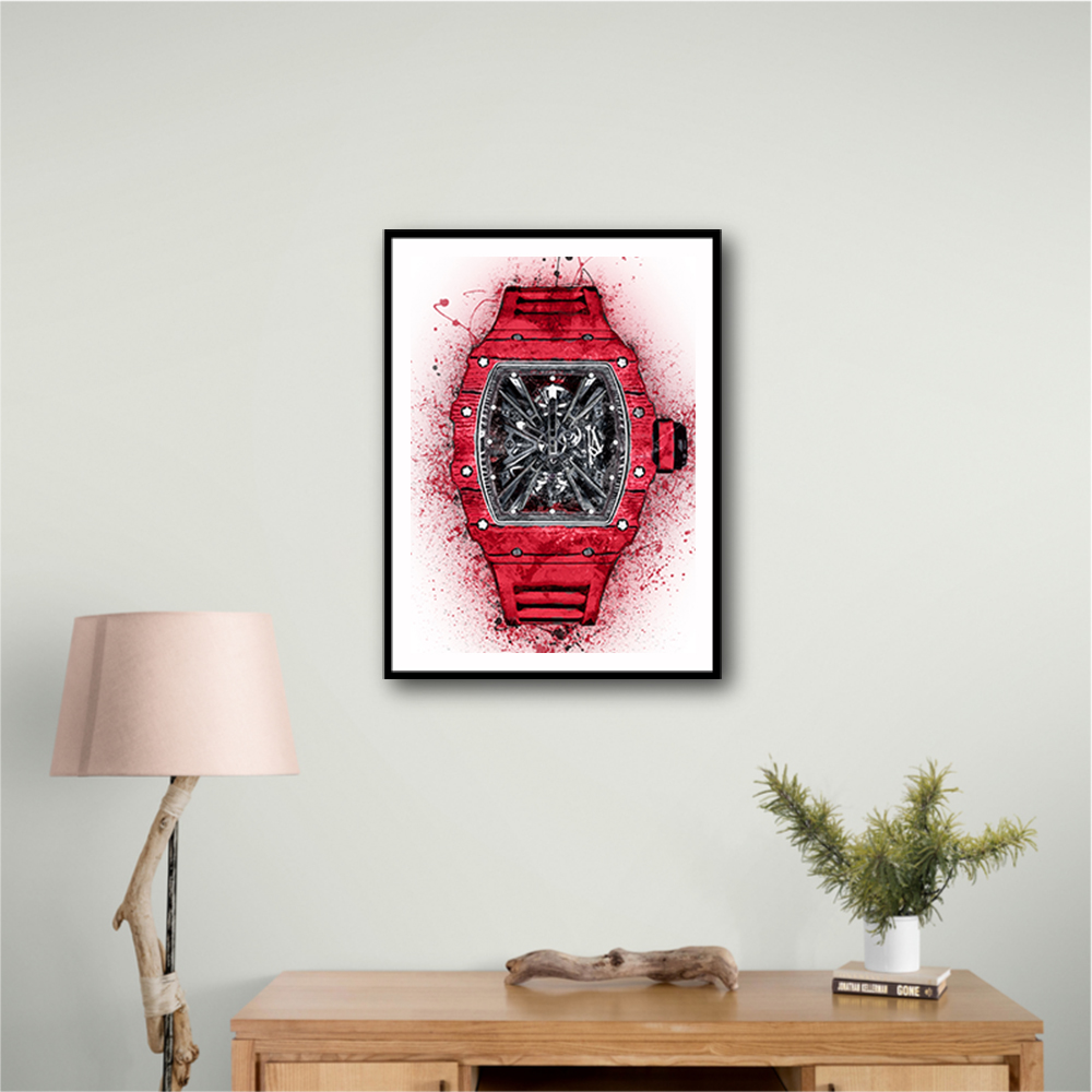 RM 12-01 Red Abstract