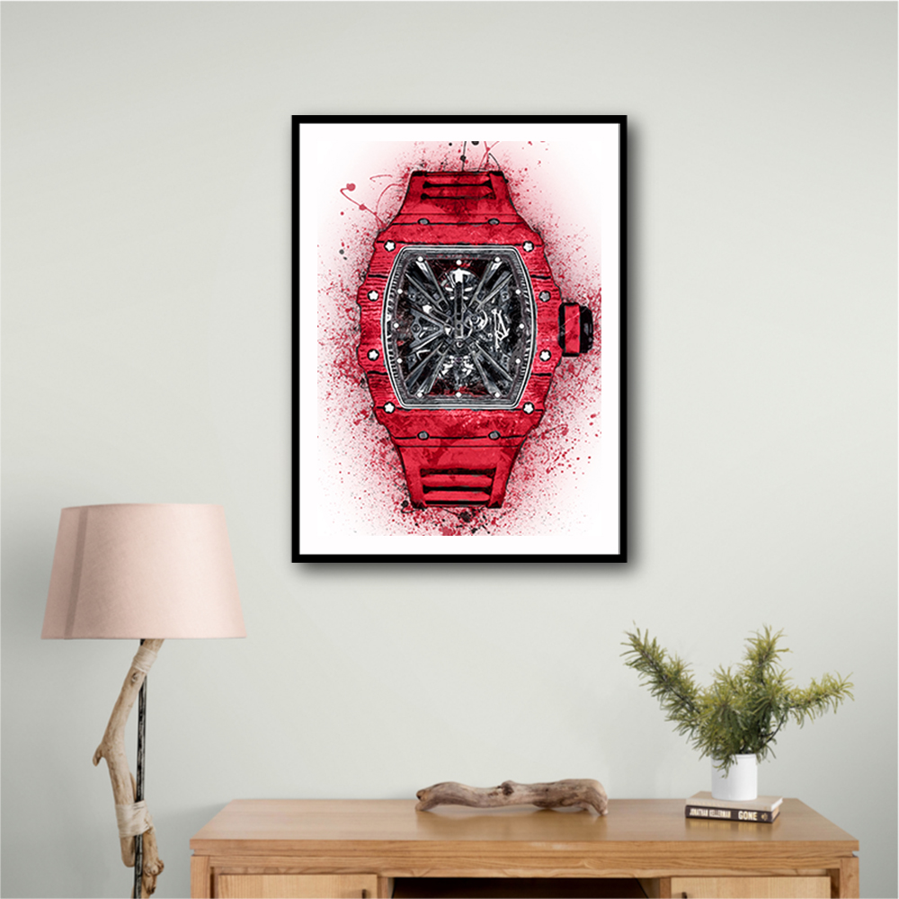 RM 12-01 Red Abstract