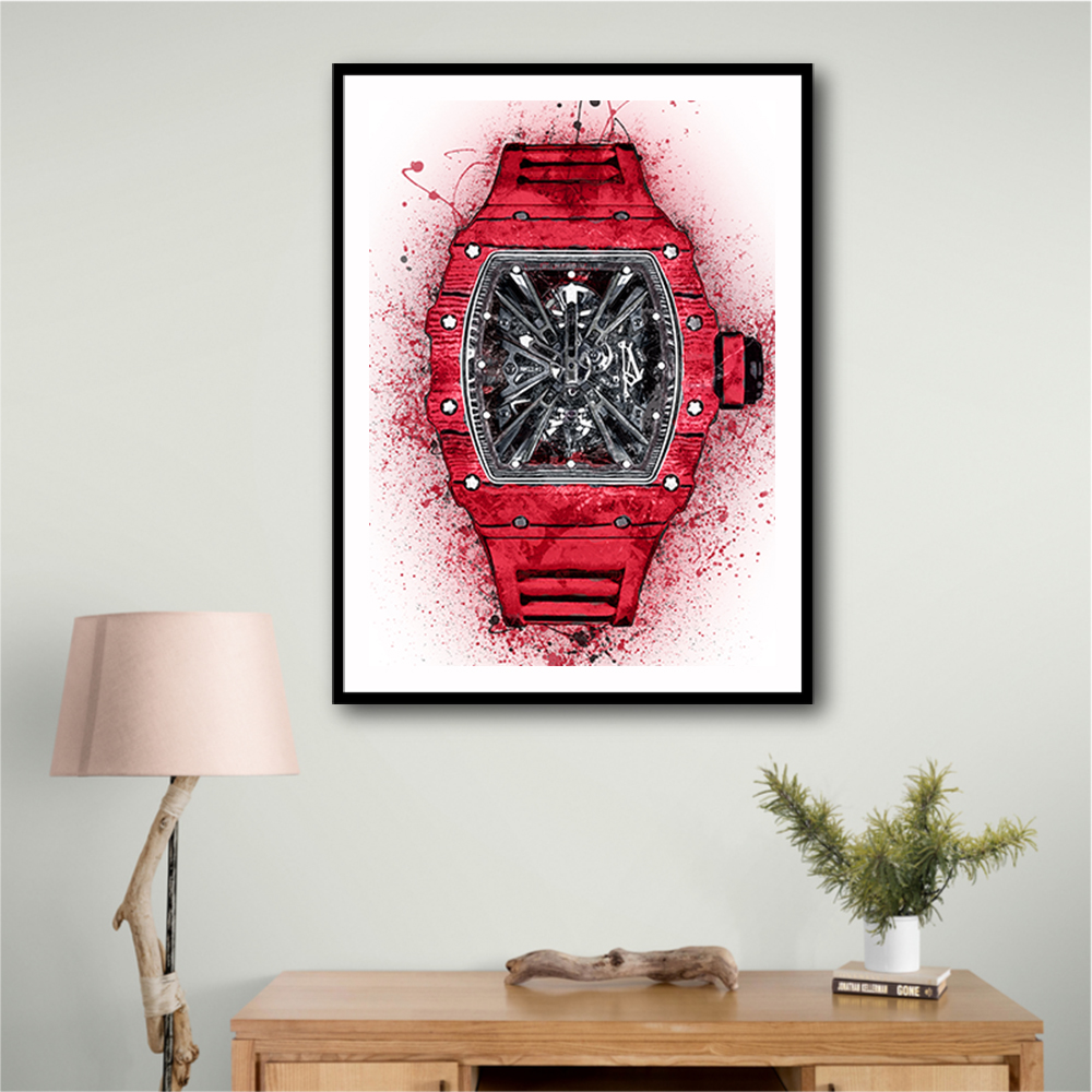 RM 12-01 Red Abstract