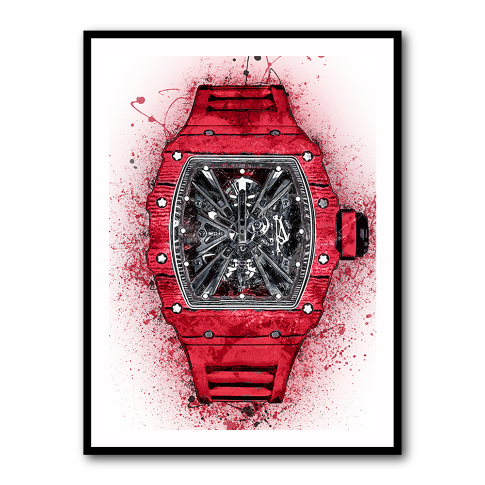 RM 12-01 Red Abstract