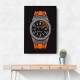 AP Diver Orange Watch Cartoon Style AP Diver Orange Watch Cartoon Style