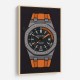 AP Diver Orange Watch Cartoon Style AP Diver Orange Watch Cartoon Style