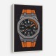 AP Diver Orange Watch Cartoon Style AP Diver Orange Watch Cartoon Style