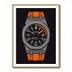 AP Diver Orange Watch Cartoon Style AP Diver Orange Watch Cartoon Style