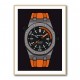AP Diver Orange Watch Cartoon Style AP Diver Orange Watch Cartoon Style