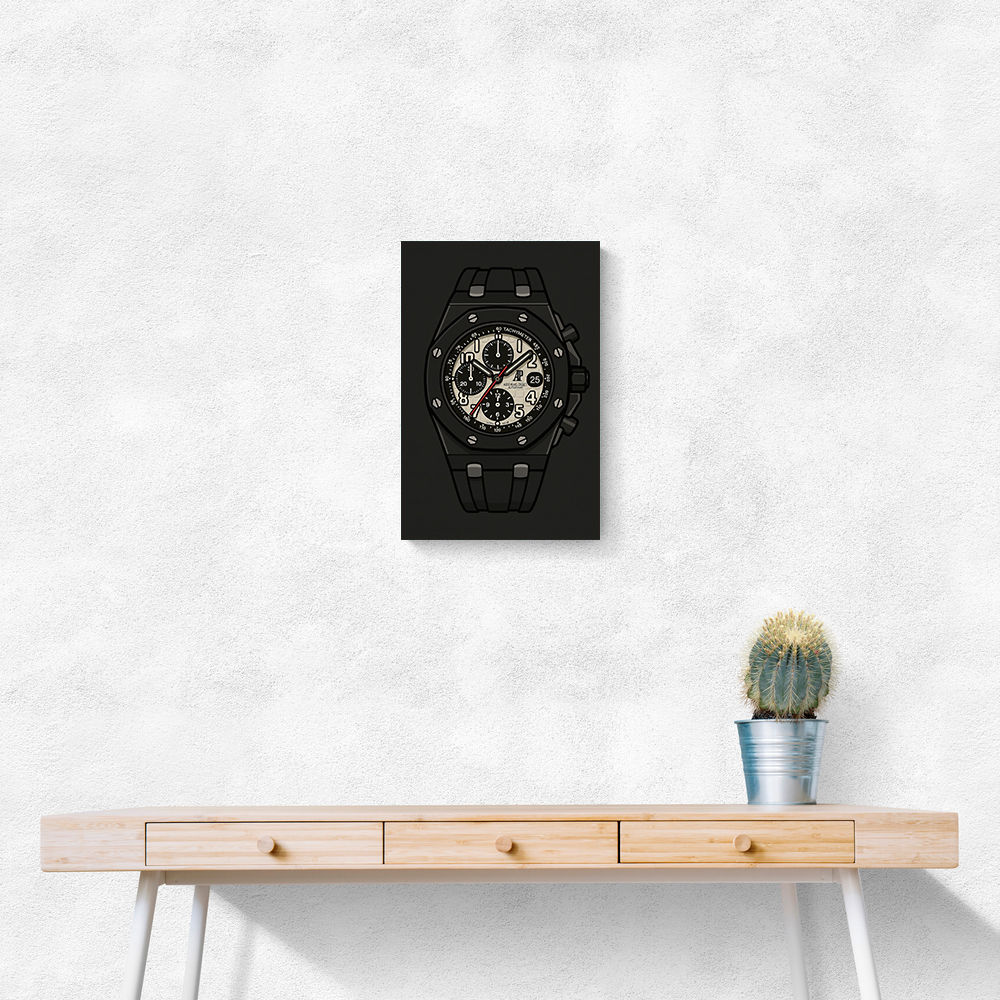 Audemars Piguet Royal Oak Offshore Ceramic Chronograph in Cartoon Style Artwork Audemars Piguet Royal Oak Offshore Ceramic Chronograph in Cartoon Style Artwork