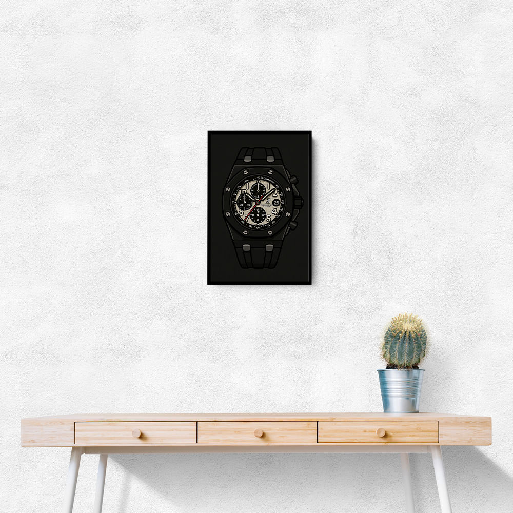 Audemars Piguet Royal Oak Offshore Ceramic Chronograph in Cartoon Style Artwork Audemars Piguet Royal Oak Offshore Ceramic Chronograph in Cartoon Style Artwork