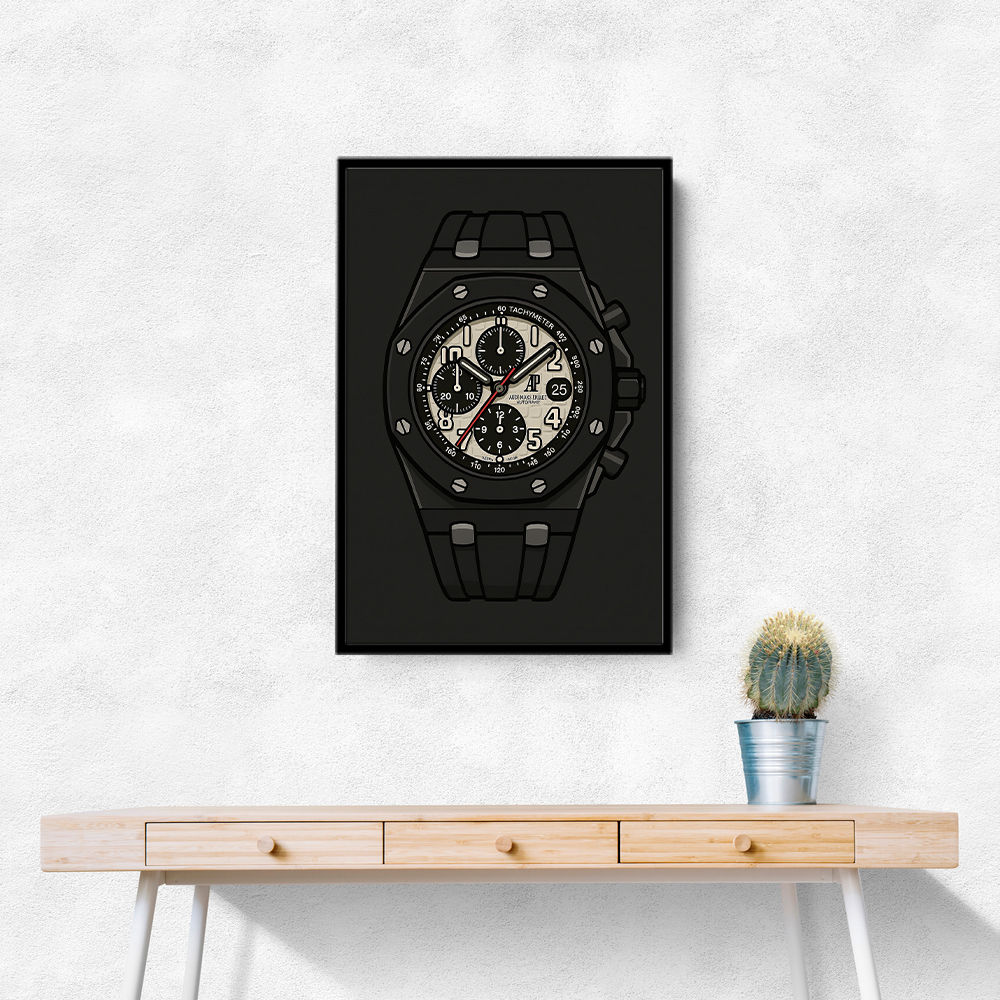 Audemars Piguet Royal Oak Offshore Ceramic Chronograph in Cartoon Style Artwork Audemars Piguet Royal Oak Offshore Ceramic Chronograph in Cartoon Style Artwork