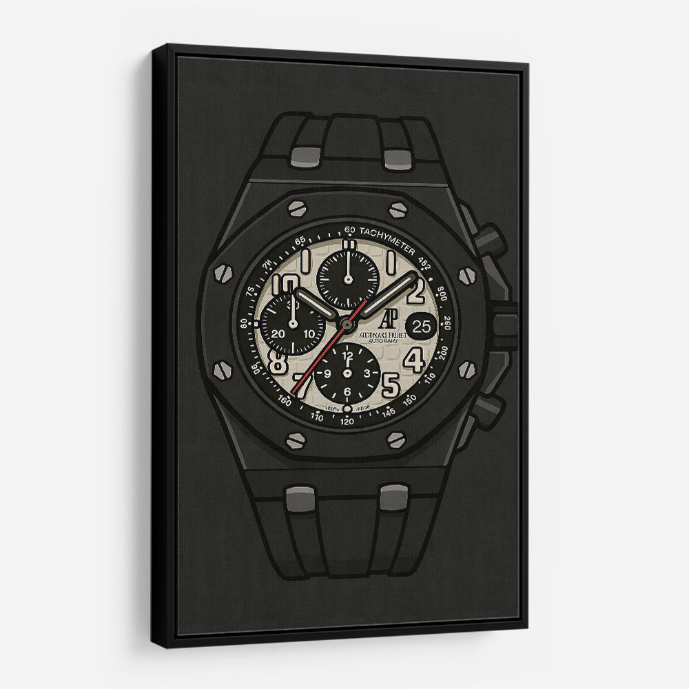 Audemars Piguet Royal Oak Offshore Ceramic Chronograph in Cartoon Style Artwork Audemars Piguet Royal Oak Offshore Ceramic Chronograph in Cartoon Style Artwork