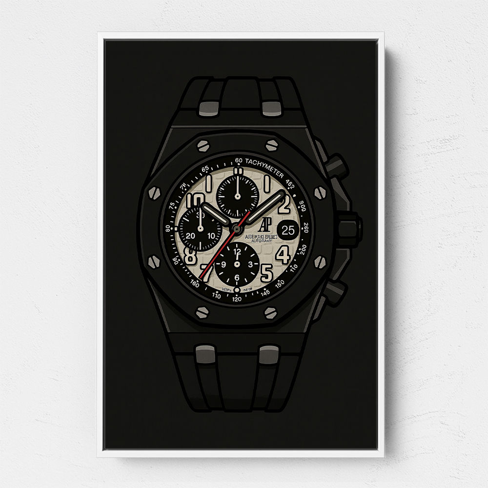 Audemars Piguet Royal Oak Offshore Ceramic Chronograph in Cartoon Style Artwork Audemars Piguet Royal Oak Offshore Ceramic Chronograph in Cartoon Style Artwork