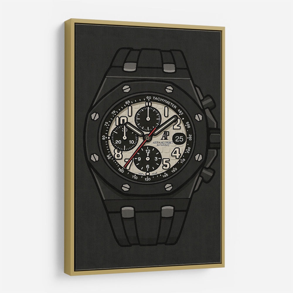 Audemars Piguet Royal Oak Offshore Ceramic Chronograph in Cartoon Style Artwork Audemars Piguet Royal Oak Offshore Ceramic Chronograph in Cartoon Style Artwork