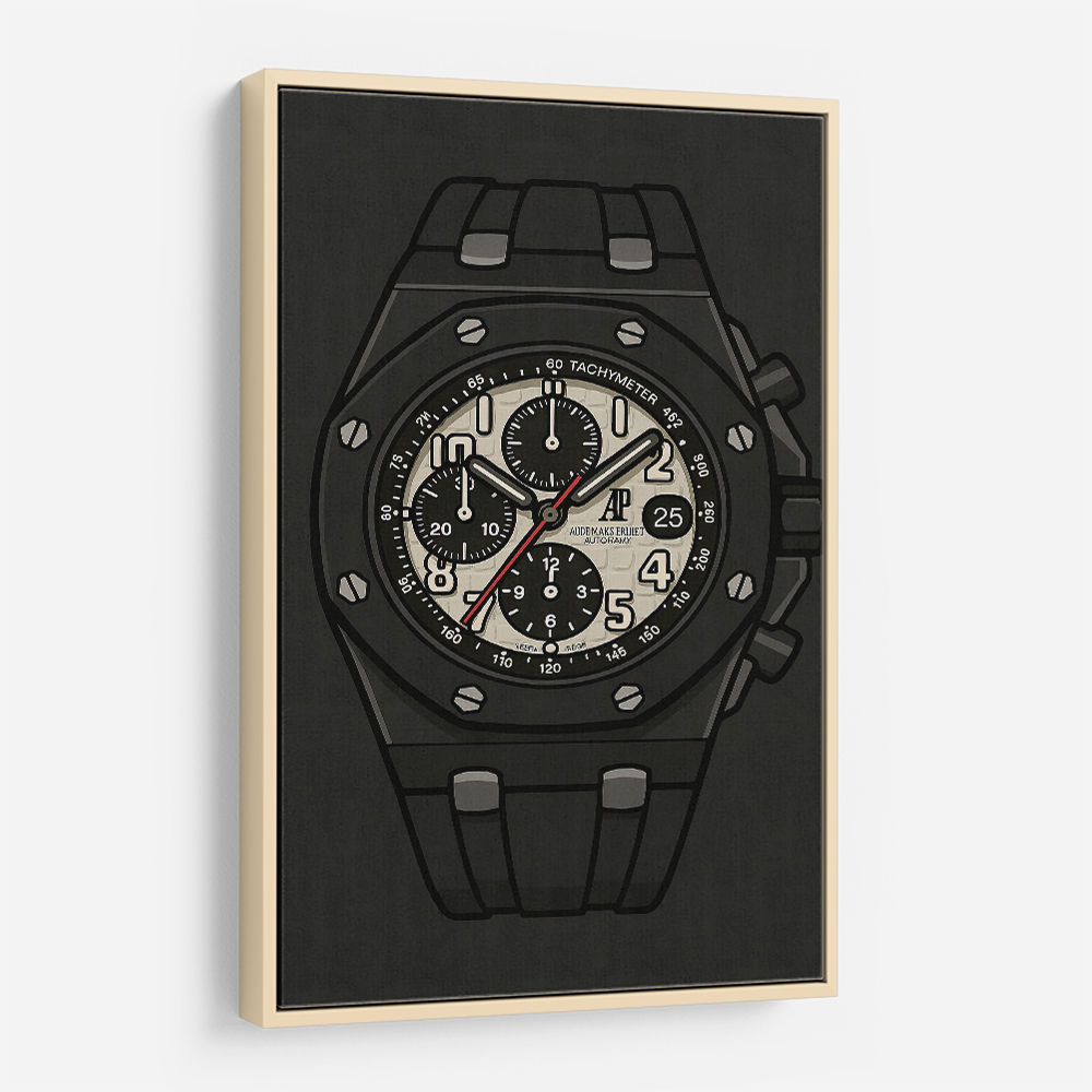 Audemars Piguet Royal Oak Offshore Ceramic Chronograph in Cartoon Style Artwork Audemars Piguet Royal Oak Offshore Ceramic Chronograph in Cartoon Style Artwork