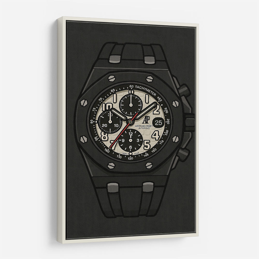 Audemars Piguet Royal Oak Offshore Ceramic Chronograph in Cartoon Style Artwork Audemars Piguet Royal Oak Offshore Ceramic Chronograph in Cartoon Style Artwork