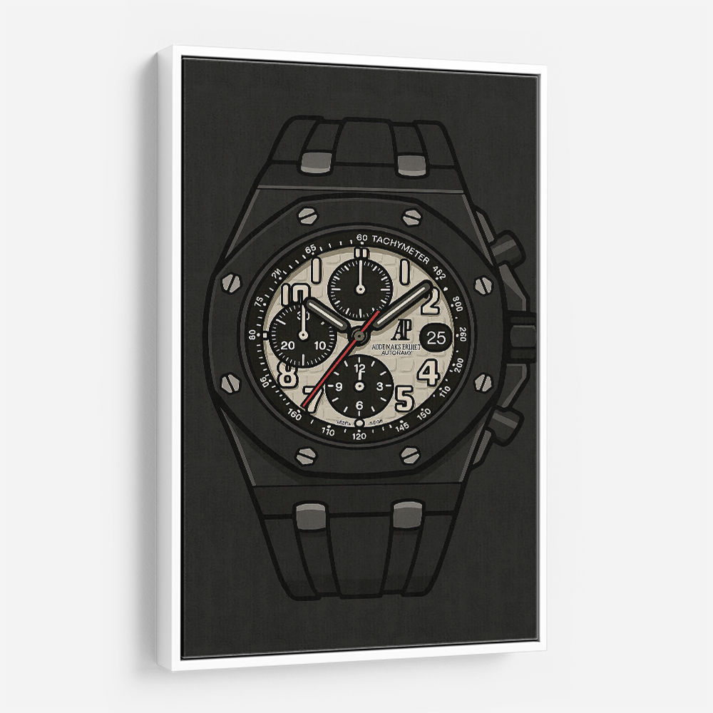 Audemars Piguet Royal Oak Offshore Ceramic Chronograph in Cartoon Style Artwork Audemars Piguet Royal Oak Offshore Ceramic Chronograph in Cartoon Style Artwork