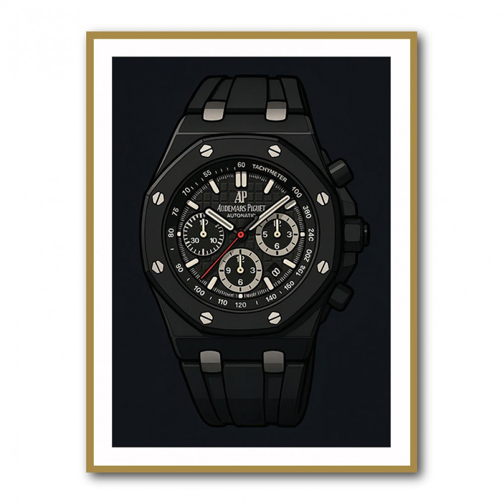 Audemars Piguet Royal Oak Offshore Ceramic Chronograph in Cartoon Style Audemars Piguet Royal Oak Offshore Ceramic Chronograph in Cartoon Style