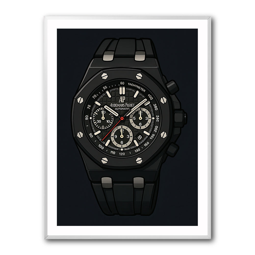 Audemars Piguet Royal Oak Offshore Ceramic Chronograph in Cartoon Style Audemars Piguet Royal Oak Offshore Ceramic Chronograph in Cartoon Style