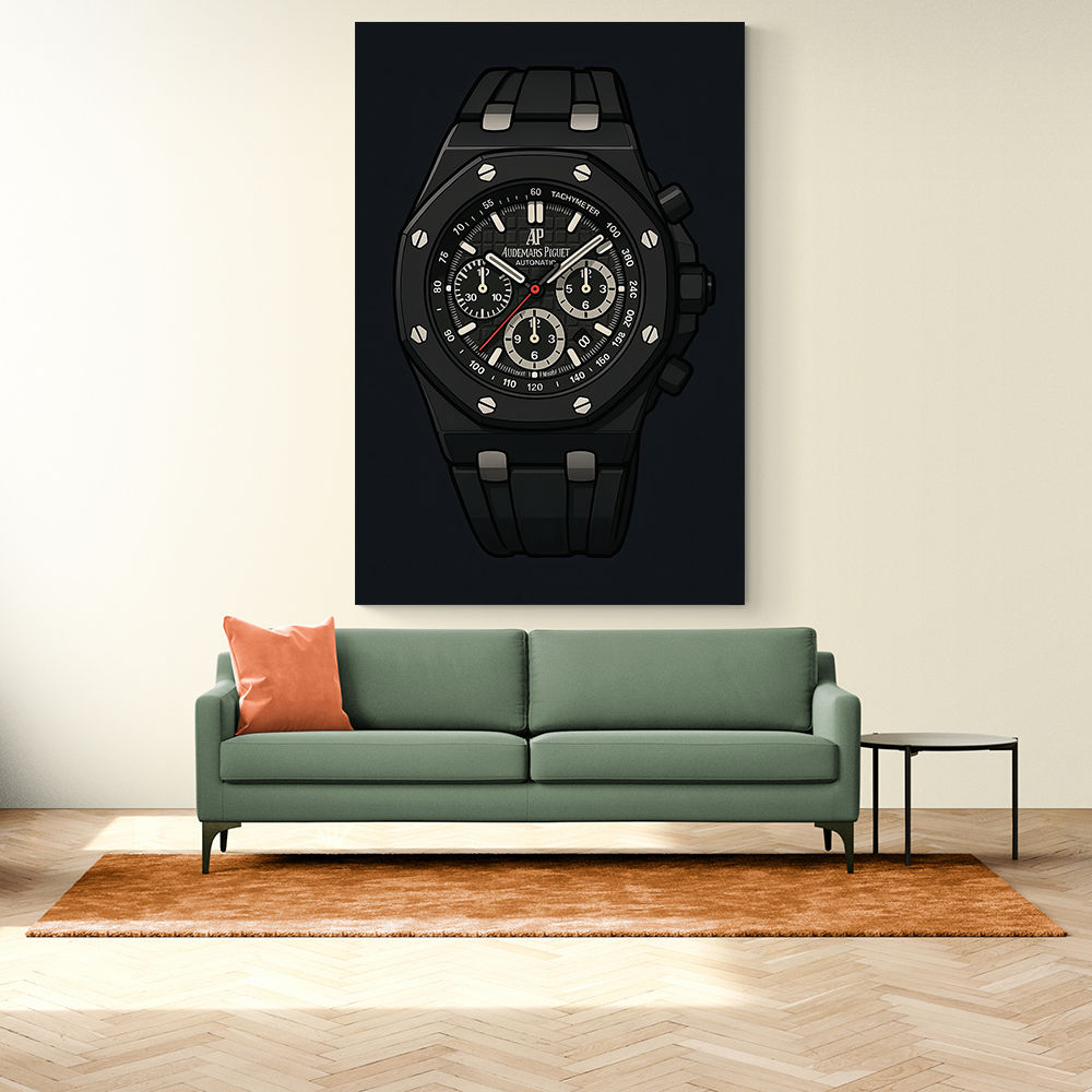 Audemars Piguet Royal Oak Offshore Ceramic Chronograph in Cartoon Style Audemars Piguet Royal Oak Offshore Ceramic Chronograph in Cartoon Style