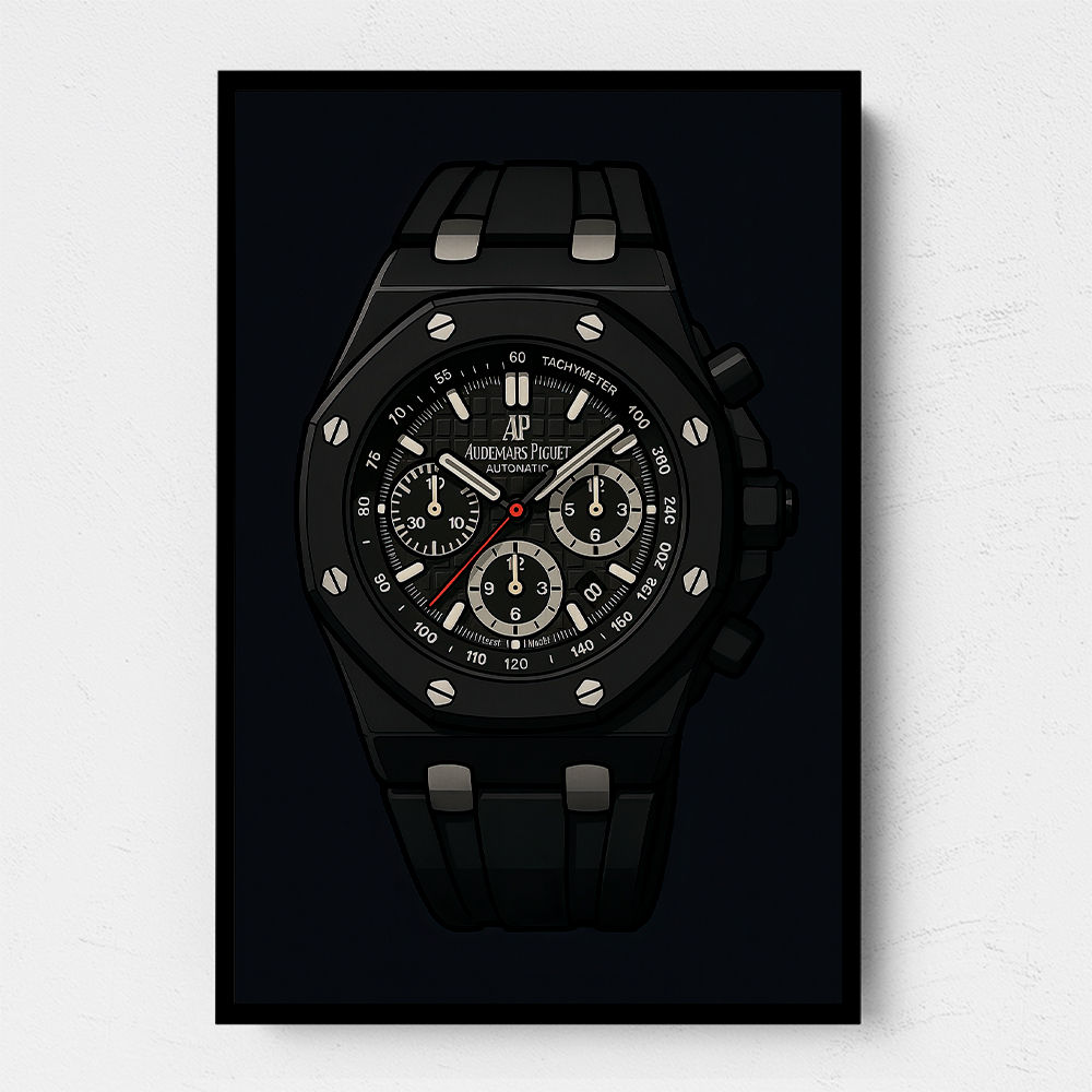 Audemars Piguet Royal Oak Offshore Ceramic Chronograph in Cartoon Style Audemars Piguet Royal Oak Offshore Ceramic Chronograph in Cartoon Style