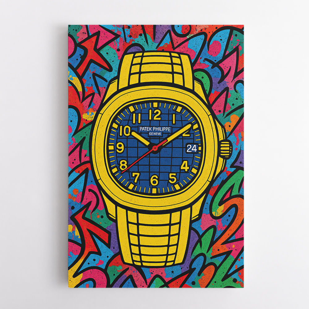 Patek Aquanaut Gold Cartoon Art 2 Patek Aquanaut Gold Cartoon Art 2
