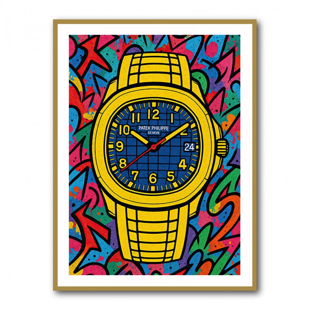 Patek Aquanaut Gold Cartoon Art 2 Patek Aquanaut Gold Cartoon Art 2