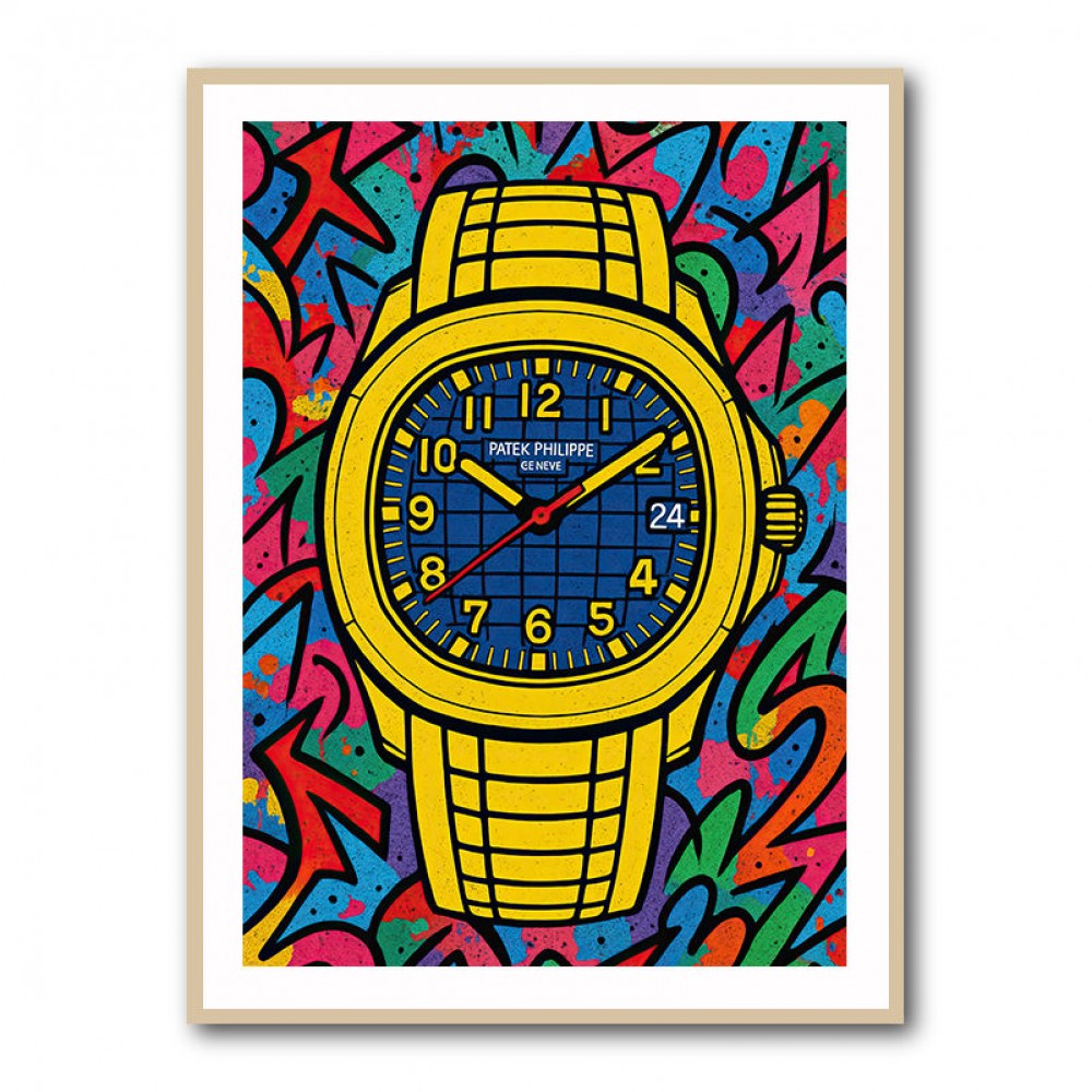 Patek Aquanaut Gold Cartoon Art 2 Patek Aquanaut Gold Cartoon Art 2