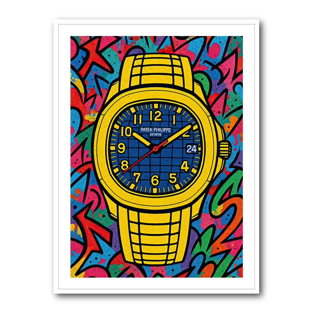 Patek Aquanaut Gold Cartoon Art 2 Patek Aquanaut Gold Cartoon Art 2
