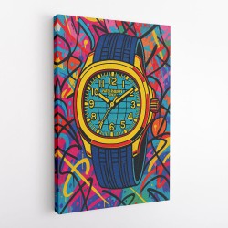 Patek Aquanaut Gold Cartoon Art