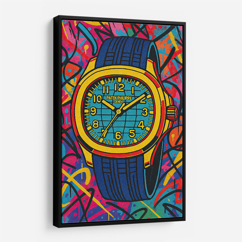 Patek Aquanaut Gold Cartoon Art Patek Aquanaut Gold Cartoon Art