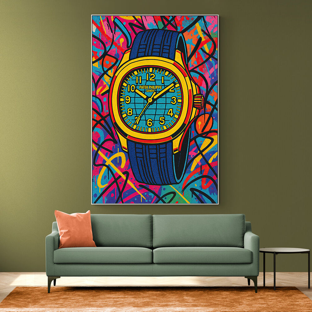 Patek Aquanaut Gold Cartoon Art Patek Aquanaut Gold Cartoon Art
