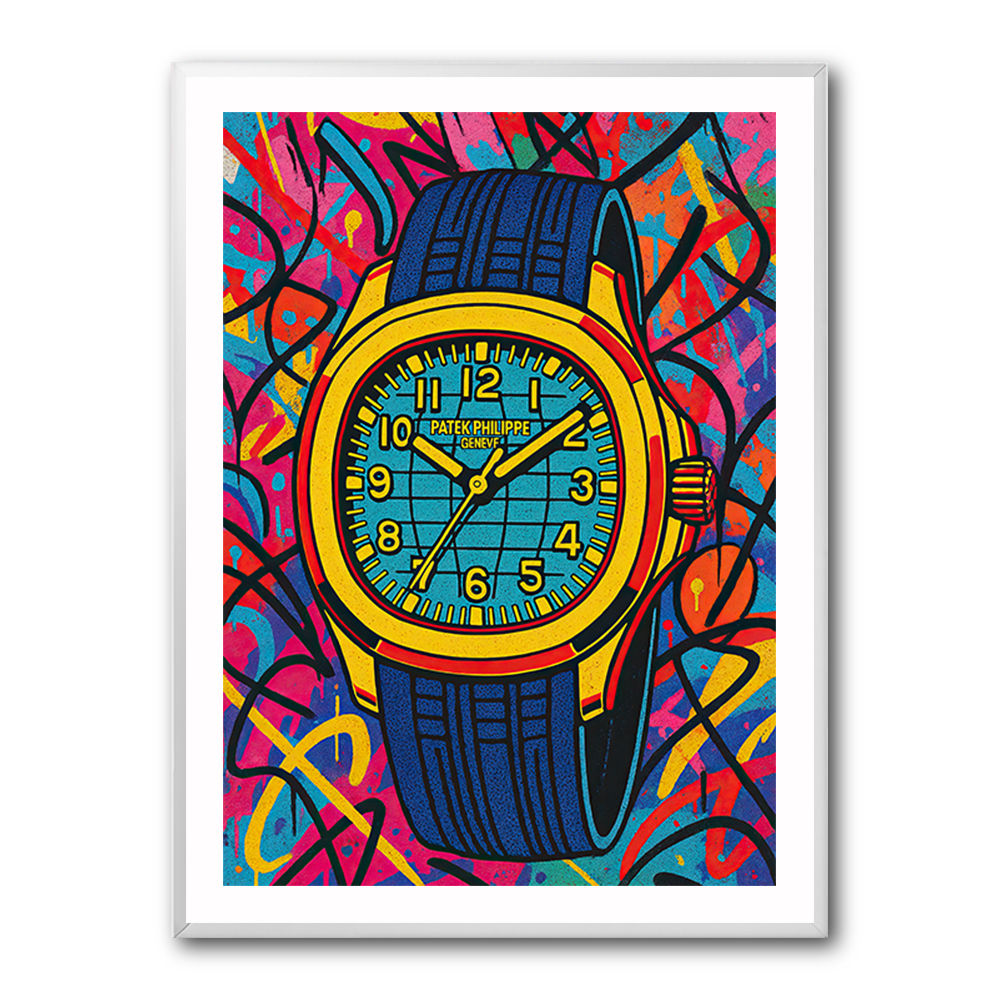 Patek Aquanaut Gold Cartoon Art Patek Aquanaut Gold Cartoon Art