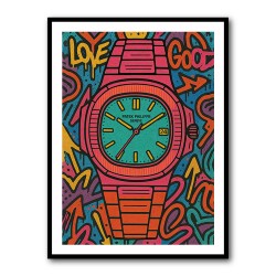 Patek Nautilus Cartoon Art 2