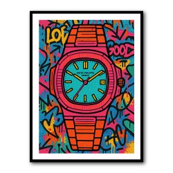 Patek Nautilus Cartoon Art