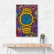 Patek Nautilus Gold Cartoon Art