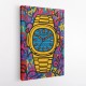 Patek Nautilus Gold Cartoon Art