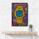 Patek Nautilus Gold Cartoon Art
