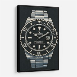 Rolex Submariner Cartoon Style Art 